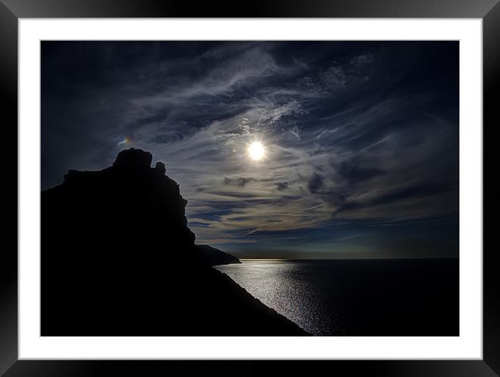 Valley of The Rocks Framed Mounted Print by Mike Gorton