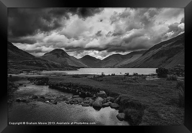Wast Water Framed Print by Graham Moore