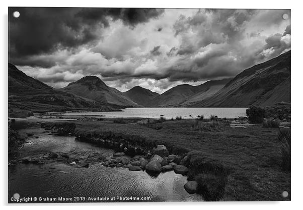 Wast Water Acrylic by Graham Moore