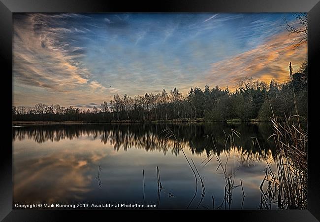 Thompson Water 3 Framed Print by Mark Bunning