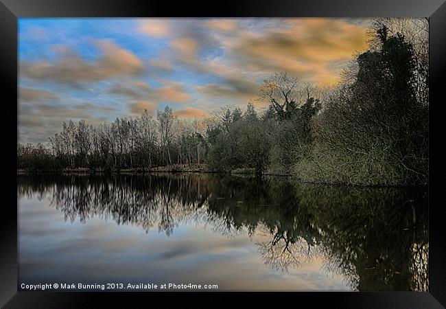 Thompson Water 6 Framed Print by Mark Bunning