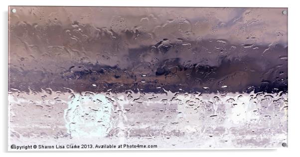Rainy days Acrylic by Sharon Lisa Clarke