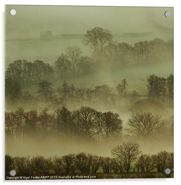 Pencelli Mist Acrylic by Creative Photography Wales