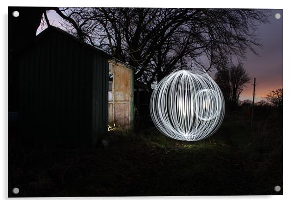 light ball Acrylic by Gavin Wilson