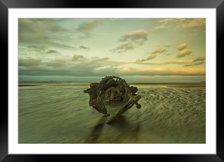 Aberlady submarine Framed Mounted Print by James Marsden