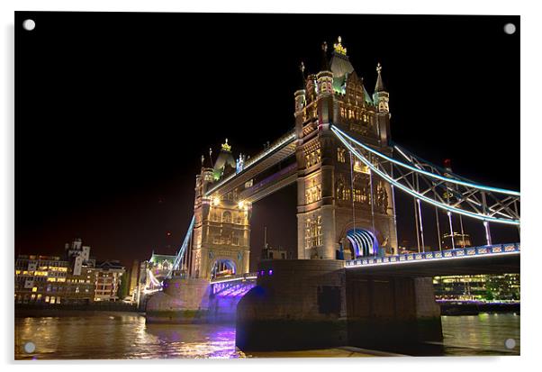 Tower Bridge Acrylic by Jonah Anderson Photography