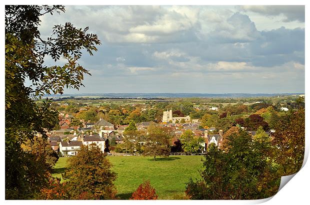 Tring Print by graham young