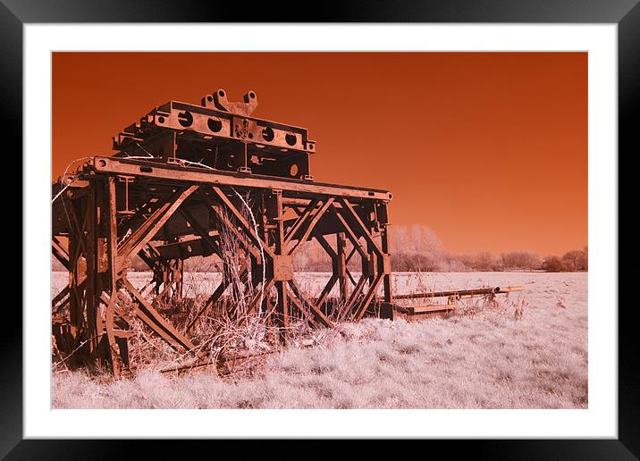 The Iron Giant Framed Mounted Print by Andy Stafford