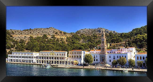 Panormitis Monastery Framed Print by Tom Gomez