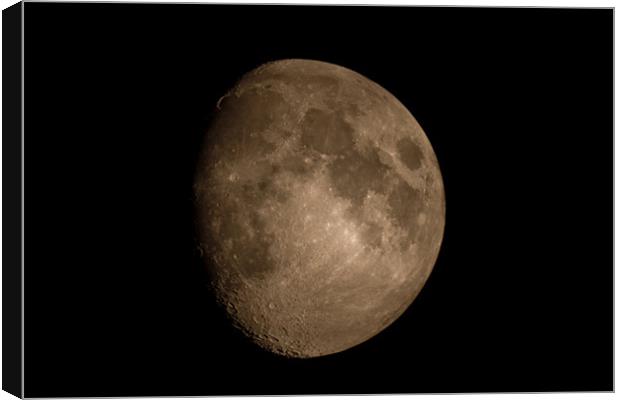 The Moon Canvas Print by Simon West
