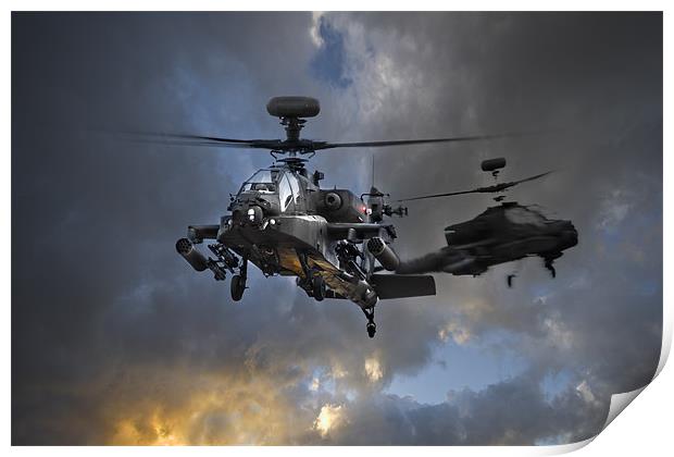 Apache Storm 3 Print by Oxon Images