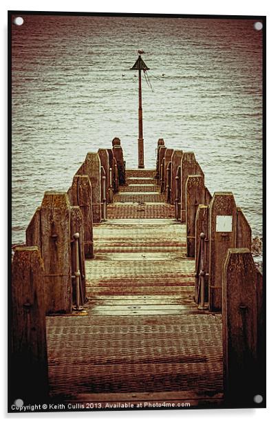 The Jetty Acrylic by Keith Cullis