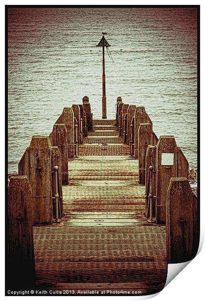 The Jetty Print by Keith Cullis