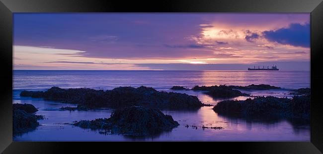 Falmouth Sunrise Framed Print by Ian Cocklin