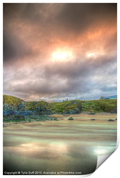 Durness Beach at Sunset Print by Tylie Duff Photo Art