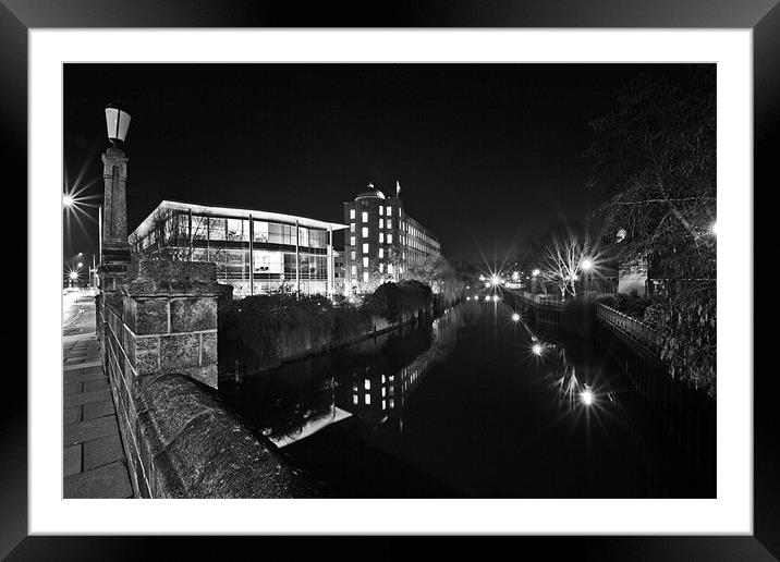 Norwich Reflections from Fishergate Framed Mounted Print by Paul Macro