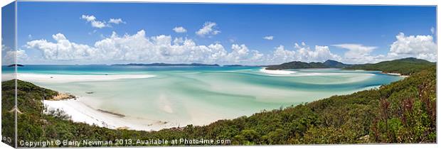 Paradise Canvas Print by Barry Newman