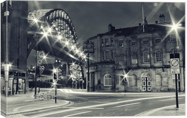 Doon The Quayside Canvas Print by Toon Photography