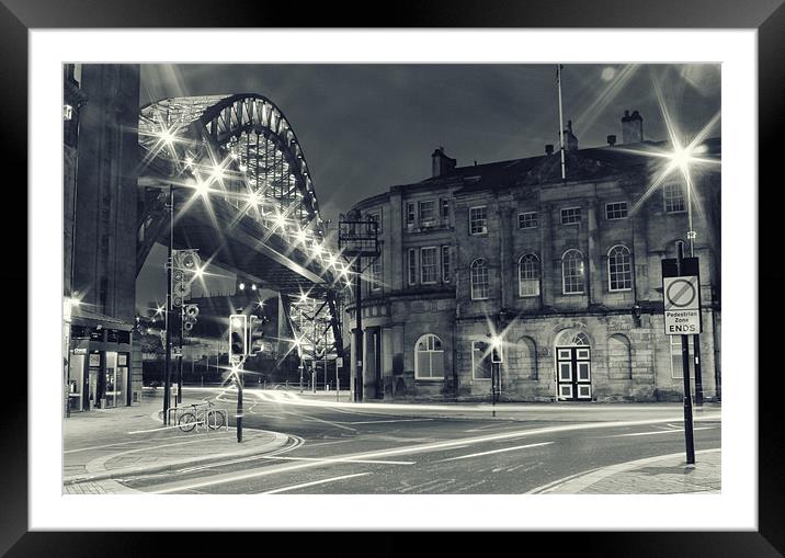 Doon The Quayside Framed Mounted Print by Toon Photography