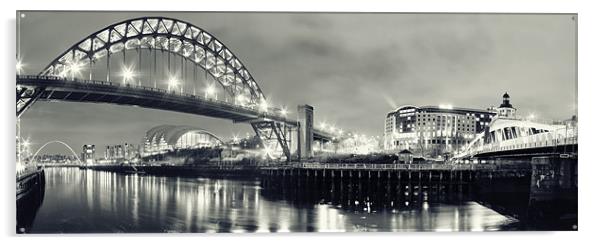 The Sparkling Tyne Acrylic by Toon Photography