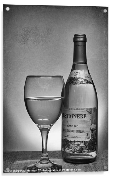 Glass of White Acrylic by Paul Holman Photography