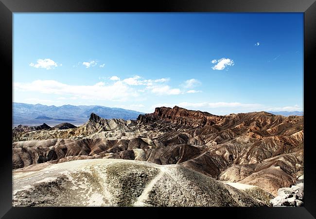 Death Valley ... Framed Print by Catherine Kiely
