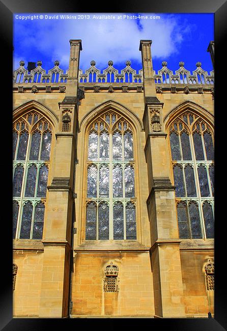 St Georges Chapel, Windsor Castle Framed Print by David Wilkins