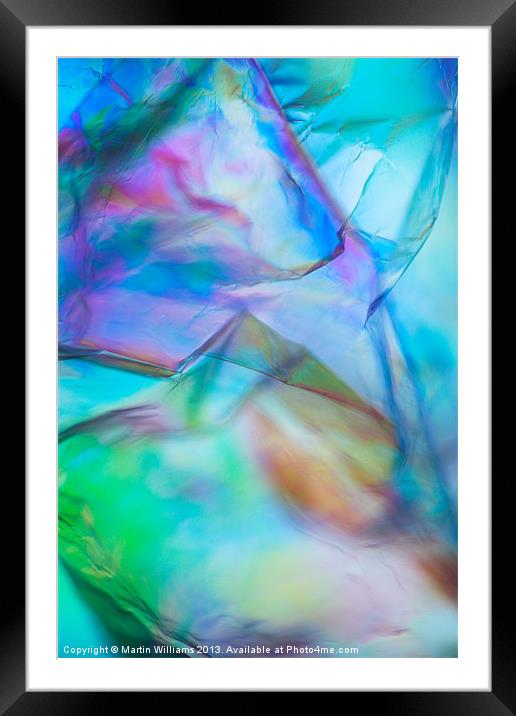 Abstract Symbiosis Framed Mounted Print by Martin Williams