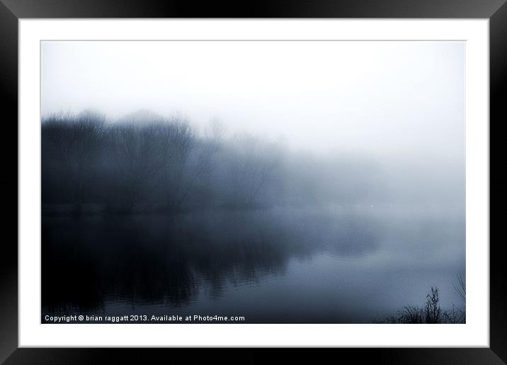 Mystery of the Mists Framed Mounted Print by Brian  Raggatt