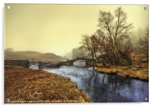 Slater Bridge Acrylic by David Lewins (LRPS)