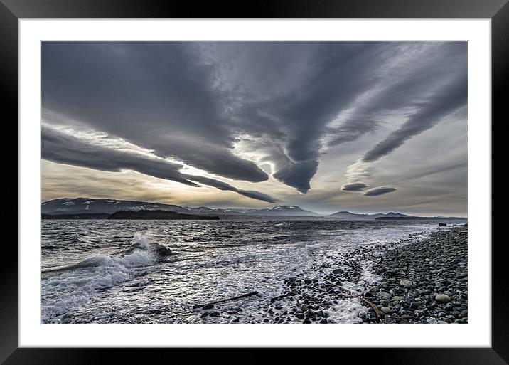 Amazing Sky Framed Mounted Print by Darryl Luscombe
