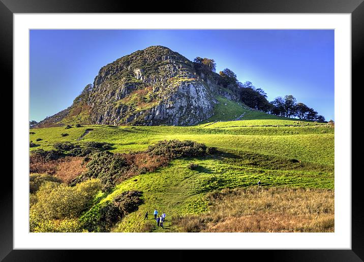Loudoun Hill, Ayrshire Framed Mounted Print by Tom Gomez
