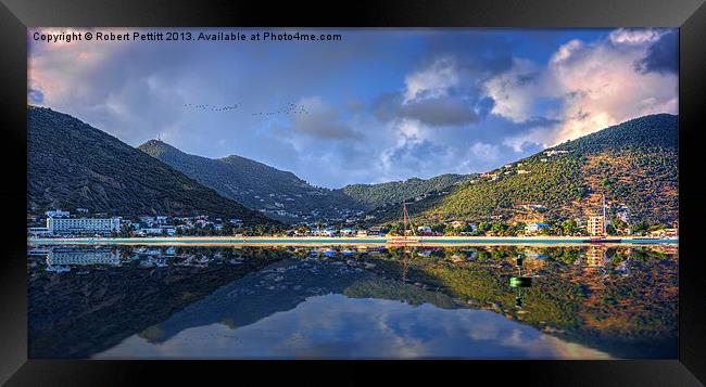 The Caribbean Framed Print by Robert Pettitt