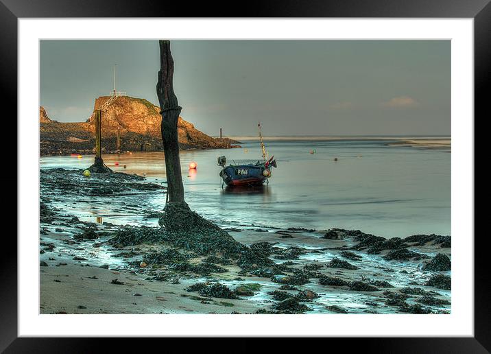 Calm Waters Framed Mounted Print by Dave Bell