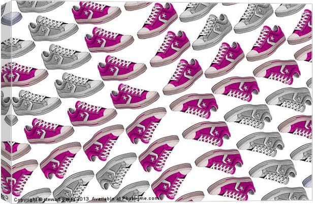 Its all about feet collection 9 Canvas Print by stewart oakes
