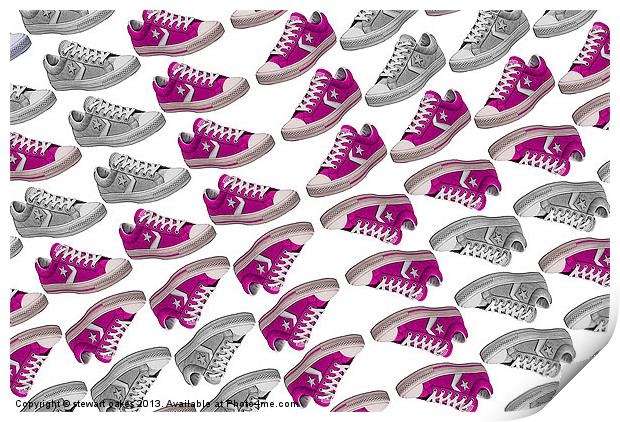 Its all about feet collection 9 Print by stewart oakes