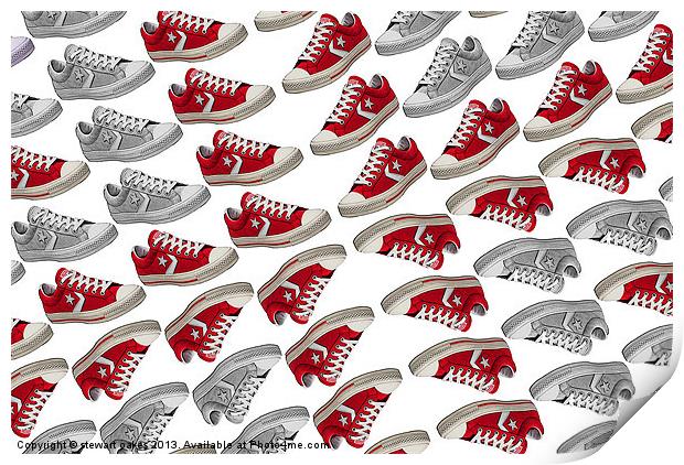 Its all about feet collection 11 Print by stewart oakes
