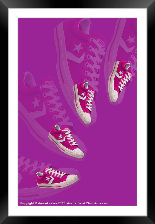 Its all about feet collection 13 Framed Mounted Print by stewart oakes