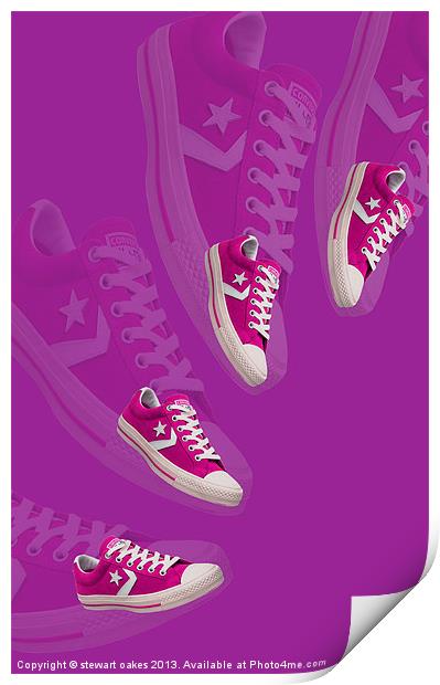 Its all about feet collection 13 Print by stewart oakes