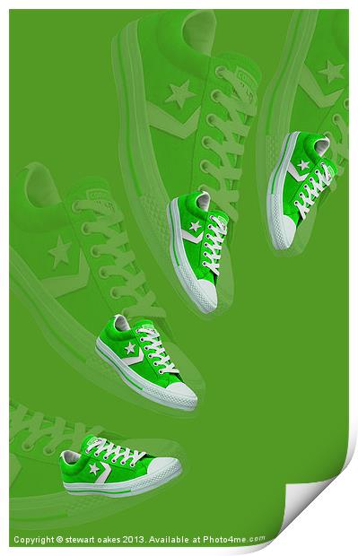 Its all about feet collection 14 Print by stewart oakes