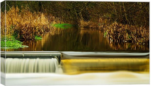 Forge Valley Flow Canvas Print by Jonathan Parkes