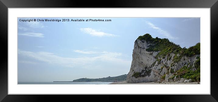 The Warren - Folkestone Framed Mounted Print by Chris Wooldridge