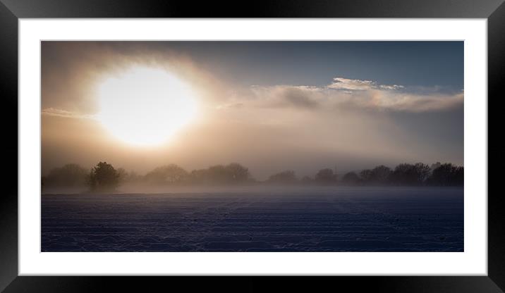 End of Days Framed Mounted Print by Simon Wrigglesworth