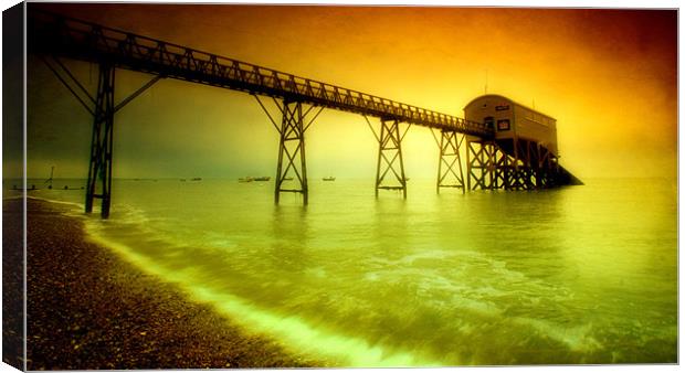 lifeboat station Canvas Print by Chris Manfield