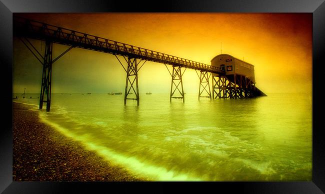 lifeboat station Framed Print by Chris Manfield