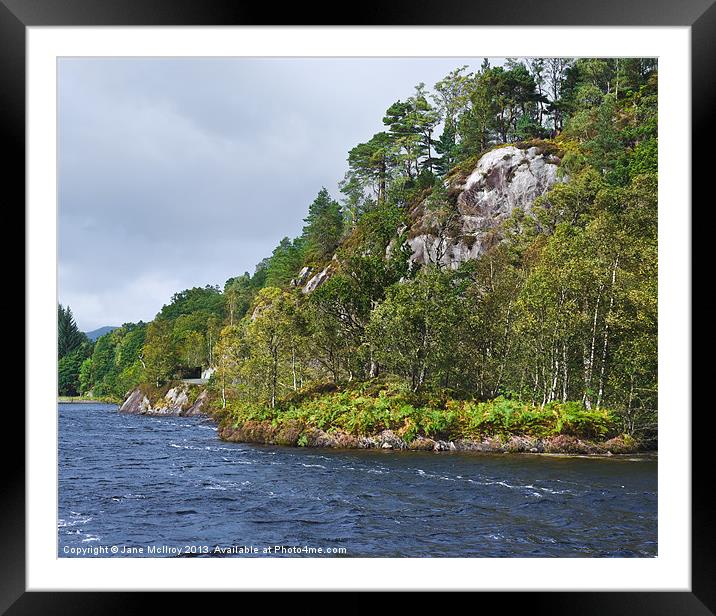 Loch Katrine, the Trossachs, Scotland Framed Mounted Print by Jane McIlroy
