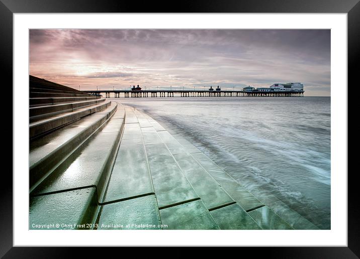 Blackpool North Pier Curves Framed Mounted Print by Chris Frost