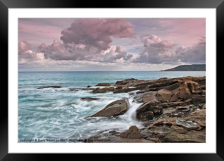Lorne Framed Mounted Print by Barry Newman