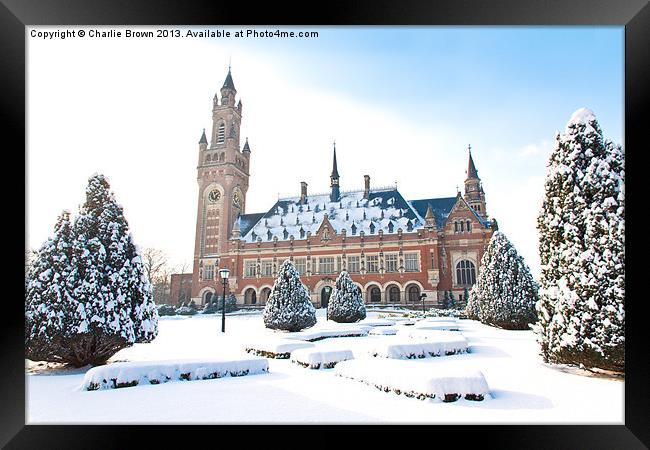 Peace Palace, Vredespaleis Framed Print by Ankor Light