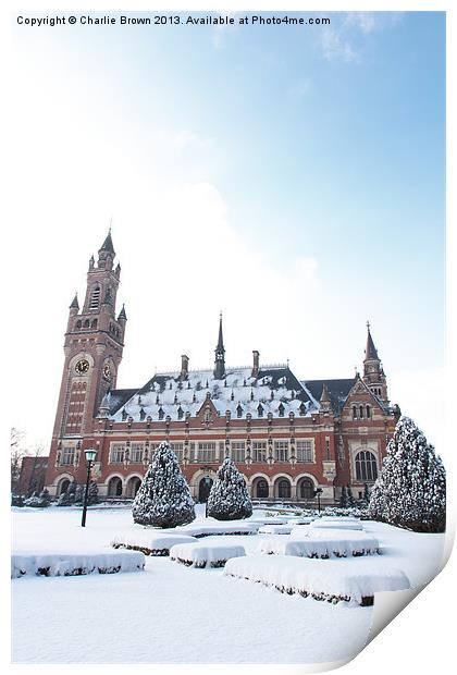 Peace Palace, Vredespaleis Print by Ankor Light